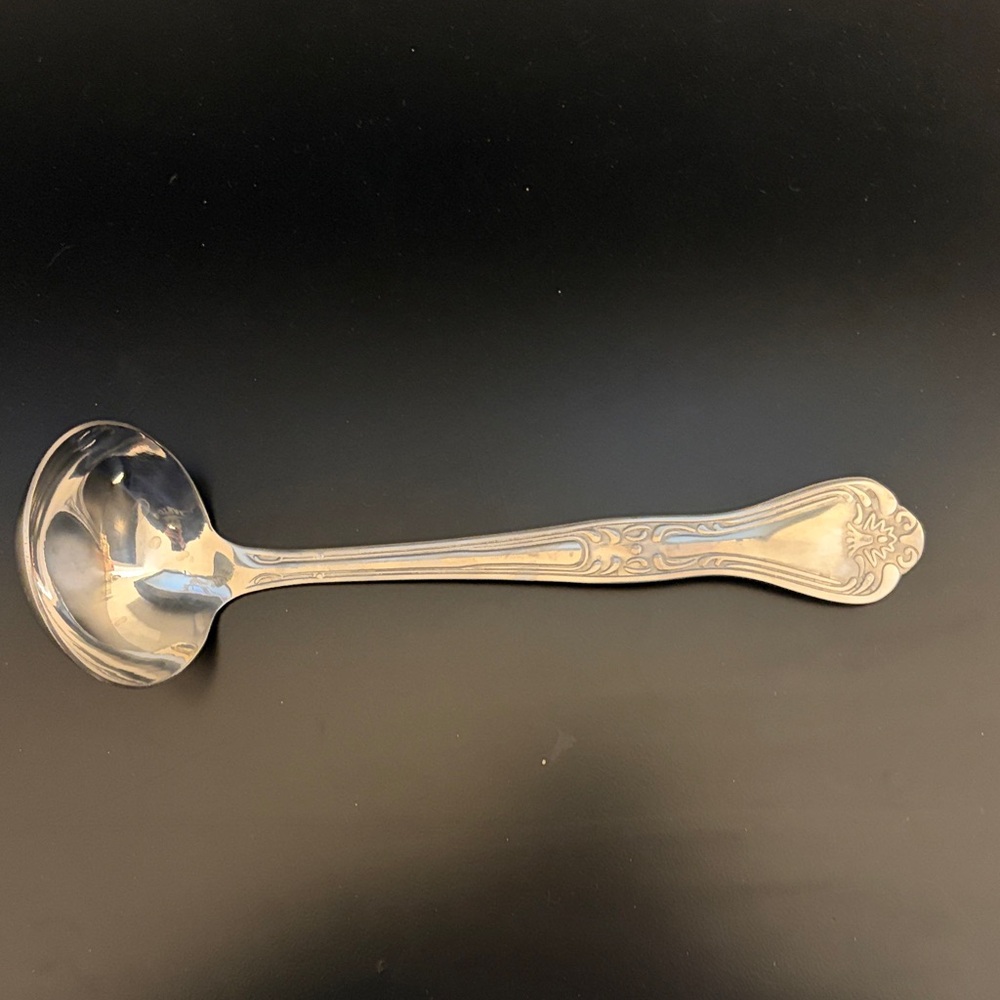 Spoonful of Comfort Elegant Silver Ladle